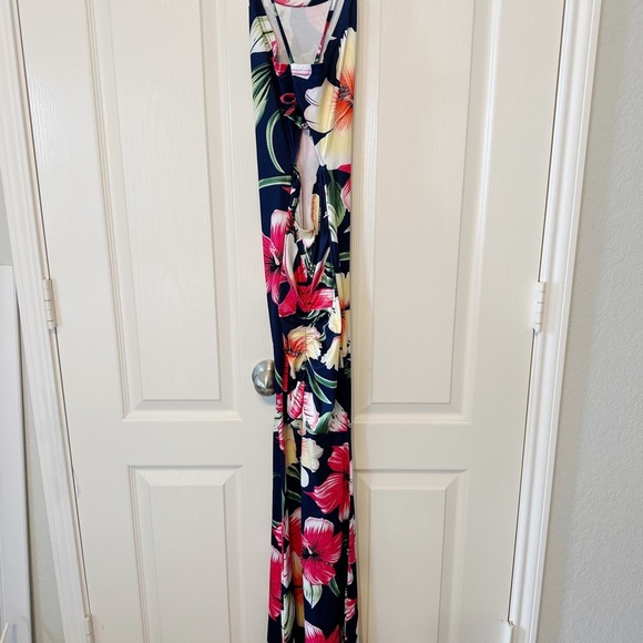 Woman’s Summer Dress Maxi Floral Open Back Size XS - Picture 2 of 12